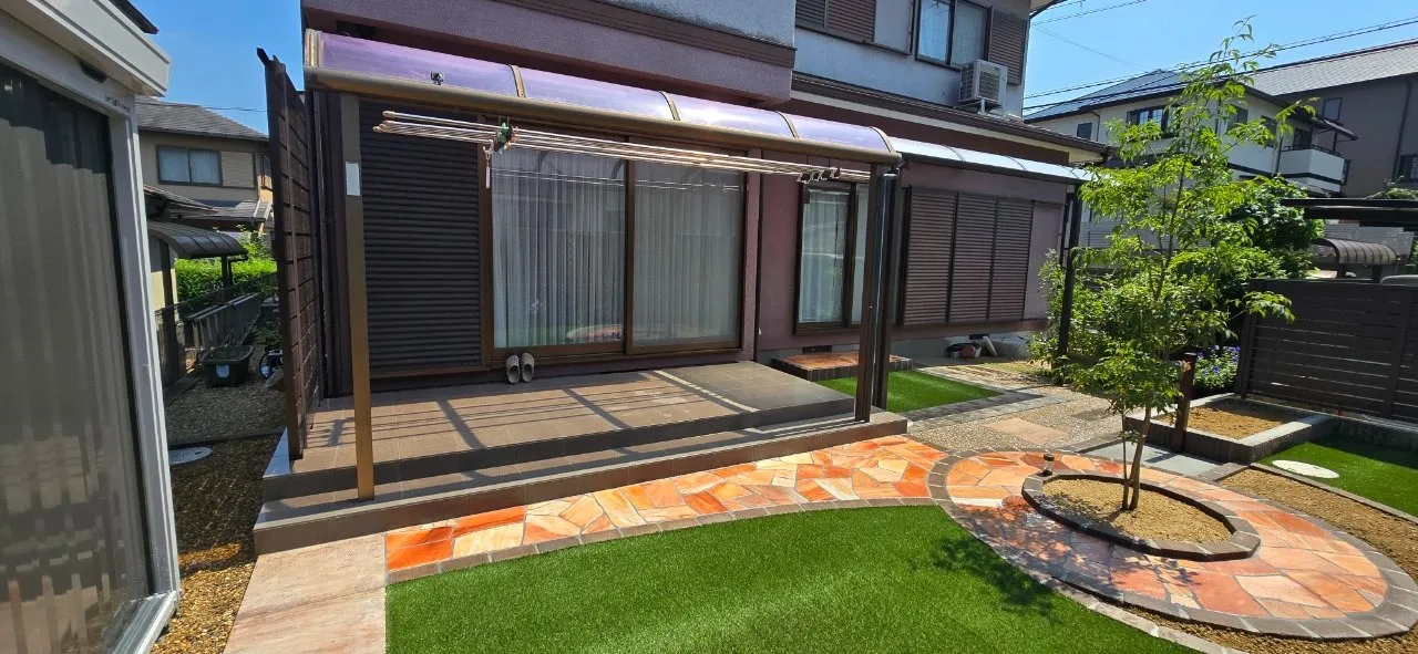 🐾施工事例紹介｜“愛犬と安心して暮らせる、ナチュラルドッグガーデン”　